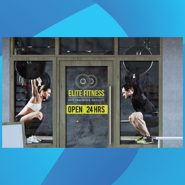 Perforated Window Vinyl imprimex